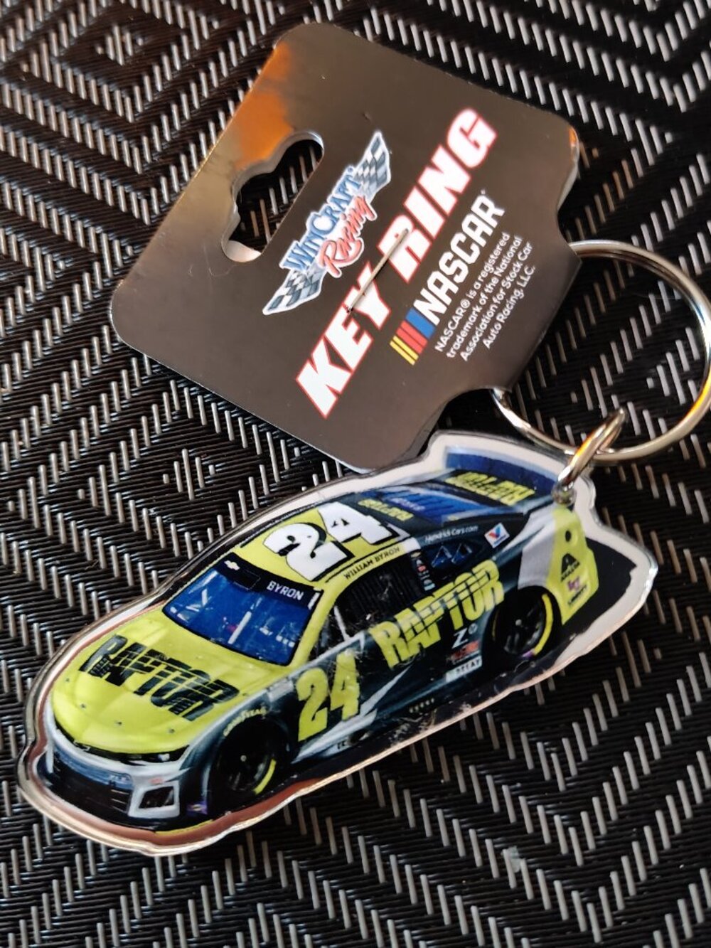 Nascar keyring